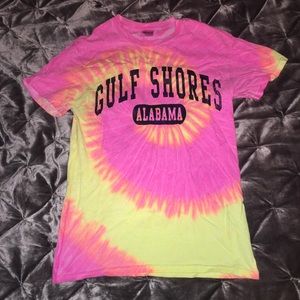 Gulf Shores tie dye shirt